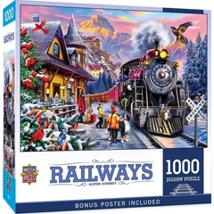 MasterPieces 1000 db-os puzzle - Railways - Alpine Journey (72514)