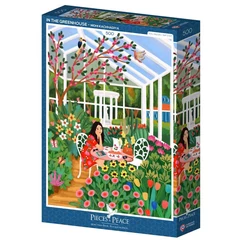 Pieces & Peace 500 db-os puzzle - In the Greenhouse (0206)