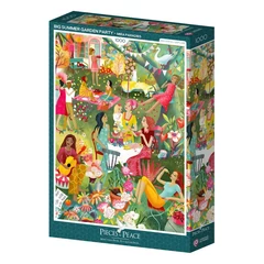 Pieces &amp; Peace 1000 db-os puzzle - Big Summer Garden Party (0193)