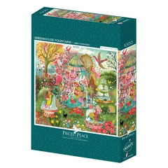 Pieces & Peace 1000 db-os puzzle - Greenhouse Fountains (0218)