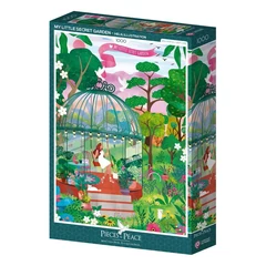 Pieces &amp; Peace 1000 db-os puzzle - My Little Secret Garden (0200)