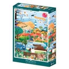 Pieces & Peace 1000 db-os puzzle - Welcome Spring (0181)