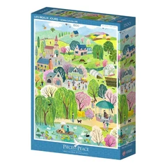 Pieces & Peace 1500 db-os puzzle - Les Beaux Jours (0216)