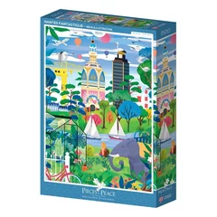 Pieces & Peace 1500 db-os puzzle - Nantes Fantastique (0214)