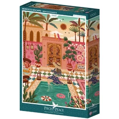 Pieces & Peace 1000 db-os puzzle - Morocco Escape (0238)