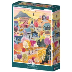 Pieces & Peace 1000 db-os puzzle - The Magic of Autumn (0242)