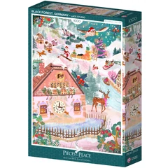 Pieces & Peace 1000 db-os puzzle - Black Forest, Germany (0249)