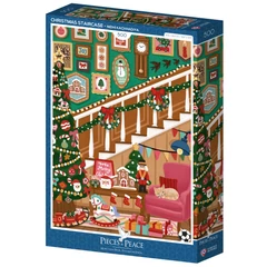 Pieces & Peace 500 db-os puzzle - Christmas Staircase (0257)