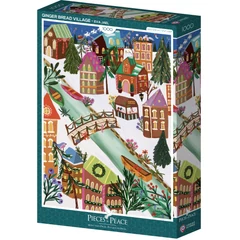 Pieces & Peace 1000 db-os puzzle - Ginger Bread Village (0261)