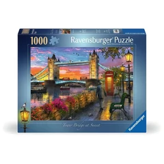 Ravensburger 1000 db-os puzzle - A Tower Bridge naplementében (12000041)