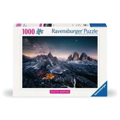 Ravensburger 1000 db-os puzzle - Beautiful Mountains - Drei Zinnen, Dolomitok (12000256)