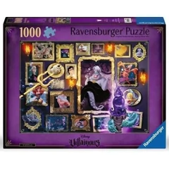 Ravensburger 1000 db-os puzzle - Disney gonoszai - Ursula (12000039)