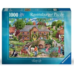 Ravensburger 1000 db-os puzzle - Falusi élet (12001526)