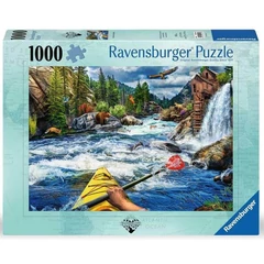 Ravensburger 1000 db-os puzzle - Fehér vizi kajakozás (12000514)