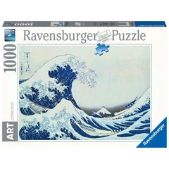 Ravensburger 1000 db-os Art puzzle - Kanagawa hullámai (12000107)