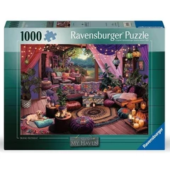 Ravensburger 1000 db-os puzzle - My Haven - Boho menedék (12001455)