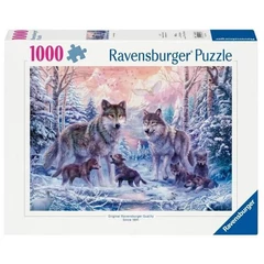 Ravensburger 1000 db-os puzzle - Sarkvidéki farkasok (12000647)