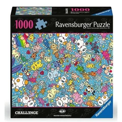 Ravensburger 1000 db-os puzzle - Varázslatos nyuszik, Mauro Bergonzoli (12001018)