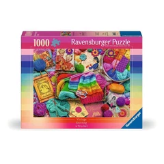 Ravensburger 1000 db-os puzzle - Vintage kötés (12001080)