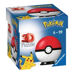 Ravensburger 55 db-os 3D puzzle - Pokémon Poké Balls - Classic (11256)