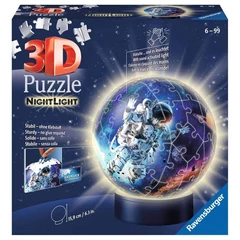 Ravensburger 72 db-os 3D világító gömb puzzle - Világűr (11264)