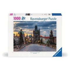 Ravensburger 1000 db-os puzzle - Séta a Károly hídon, Prága (12000673)