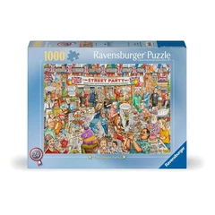 Ravensburger 1000 db-os puzzle - Utcabuli brit módra (12001175)