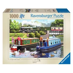 Ravensburger 1000 db-os puzzle - Egy nap a csatornán (12001255)