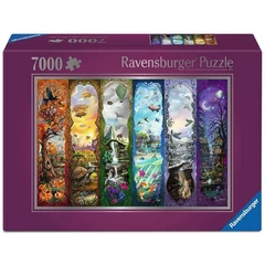 Ravensburger 7000 db-os puzzle - A hat portál (12001422)