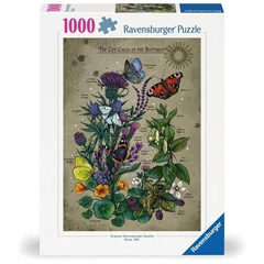 Ravensburger 1000 db-os puzzle - A lepkék életciklusa (12001435)