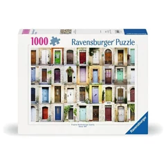 Ravensburger 1000 db-os puzzle - Gyönyörű francia ajtók (12001437)