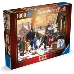 Ravensburger 1000 db-os puzzle - Az utolsó vonat hazafelé (12001573)