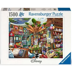 Ravensburger 1500 db-os puzzle - Varázslatos Disney könyvesbolt (12001582)