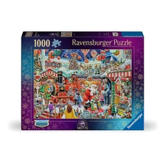 Ravensburger 1000 db-os puzzle - Limitált kiadás - A mikulás gőzöse (12001583)