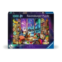 Ravensburger 1000 db-os puzzle - Téli olvasósarok (12001585)