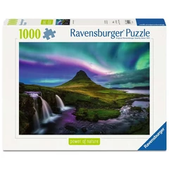 Ravensburger 1000 db-os puzzle - Power of Nature - Sarki fény a Kirkjufell felett (12001744)