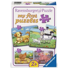 Ravensburger Első Baby puzzle - Állati családok (12004041)