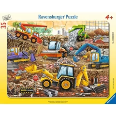 Ravensburger 35 db-os keretes puzzle - Nehéz munka (12004155)
