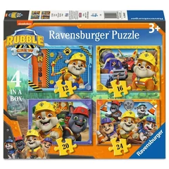 Ravensburger 4 az 1-ben puzzle (12,16,20,24 db-os) - Mancs őrjárat (12004188)