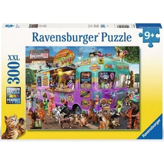 Ravensburger 300 db-os XXL puzzle - Hot-dog árus kutyusok (13416)