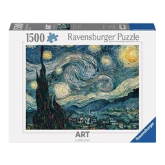 Ravensburger 1500 db-os Art puzzle - Van Gogh - Csillagos éj (12000079)