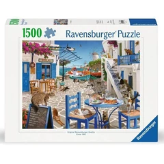 Ravensburger 1500 db-os puzzle - Mykonos macskái (12001450)