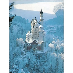 Ravensburger 1500 db-os puzzle - Téli Neuschwanstein (12000704)