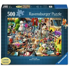 Ravensburger 500 db-os XXL puzzle - A kutyasétáltató (17572)