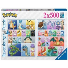Ravensburger 2 x 500 db-os puzzle - Pokémon gyűjtemény (12000229)