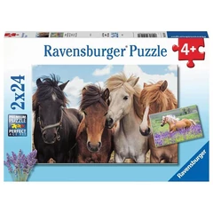 Ravensburger 2 x 24 db-os puzzle - Lovak (05148)