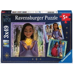 Ravensburger 3 x 49 db-os puzzle - Kívánság (05702)