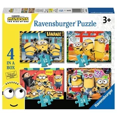 Ravensburger 4 az 1-ben puzzle (12,16,20,24 db-os)-os puzzle - Minyonok 2 (05060)