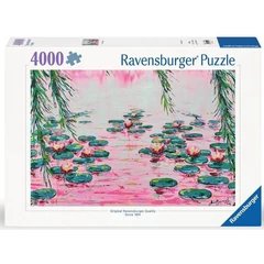 Ravensburger 4000 db-os puzzle - Rózsaszín vizililiomok (12001420)