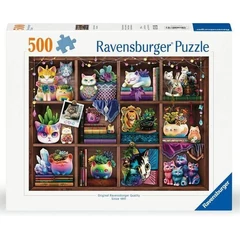 Ravensburger 500 db-os puzzle - Cicák és pozsgások (12000874)